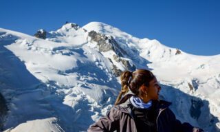Exploring the Aiguille du Midi station, the highest reachable point to the summit of Mont Blanc without climbing, during the Chamonix Valley Treks, the Best Day Hikes Around Mont Blanc with the Life Happens Outdoors team.