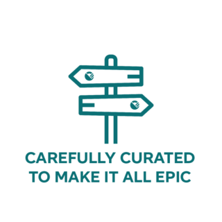 Carefully curated to make it all epic