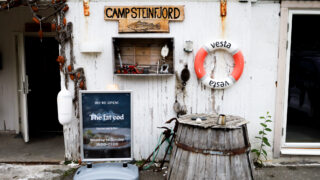 One of LHO's unique lunch stops on the island of Senja, featuring scenic Arctic views during the Norway Arctic adventure