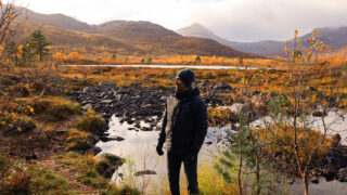 LHO team trekking through the national park on the island of Senja during the Norway Arctic adventure