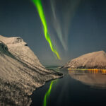 Northern lights tour provides the chance to see them in Senja, arctic circle.